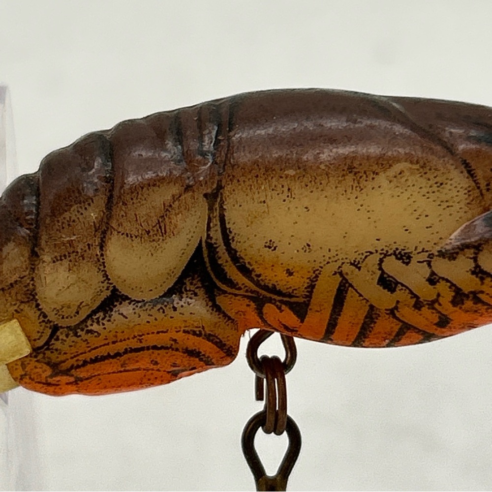 Vtg REBEL CRAWFISH Crankbait Fishing Lure 2” 0.3oz Big Bass Fishing Lure - Picture 8 of 14